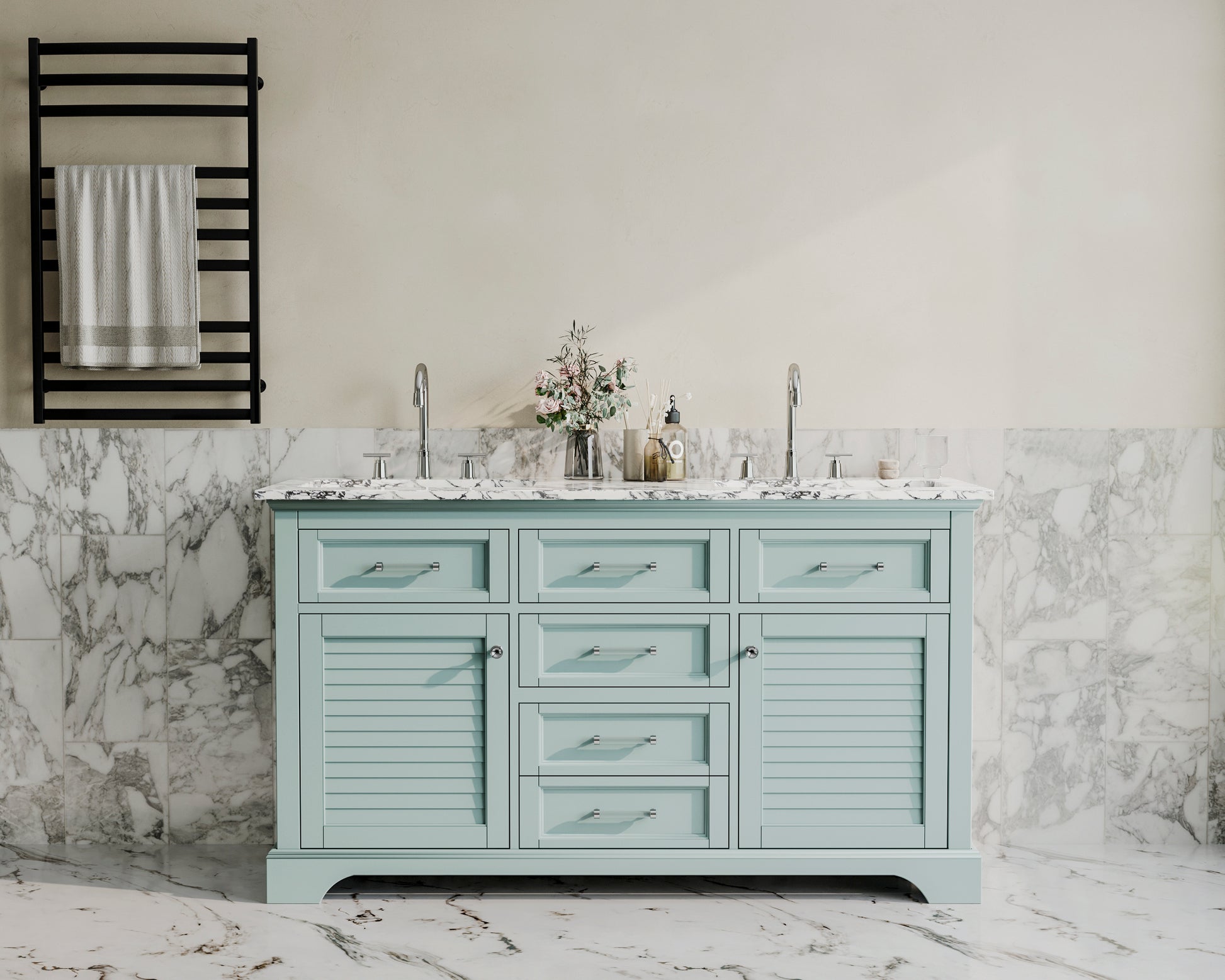 Frosted Savannah Vanities