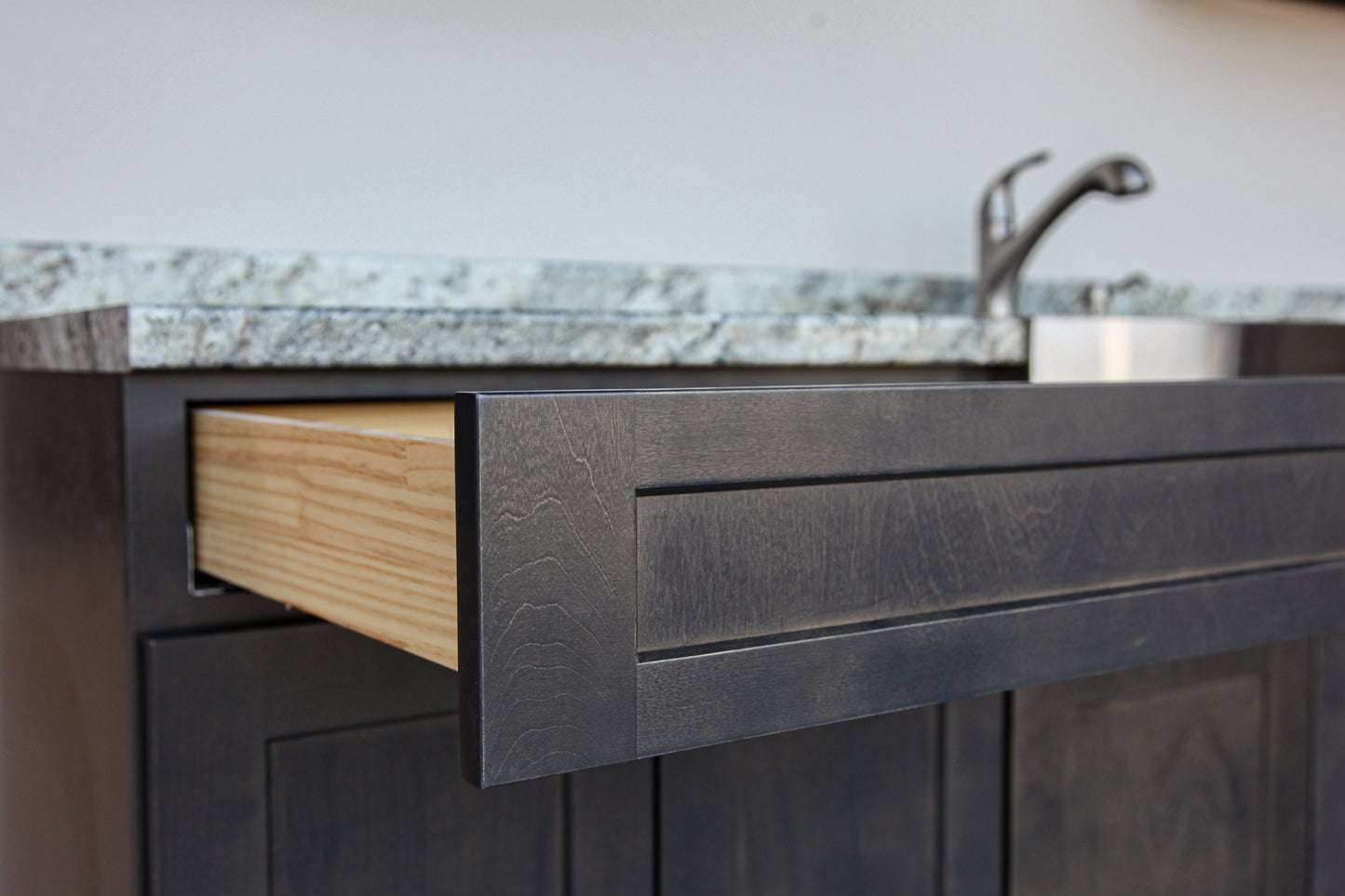 Storm Gray Shaker Cabinets