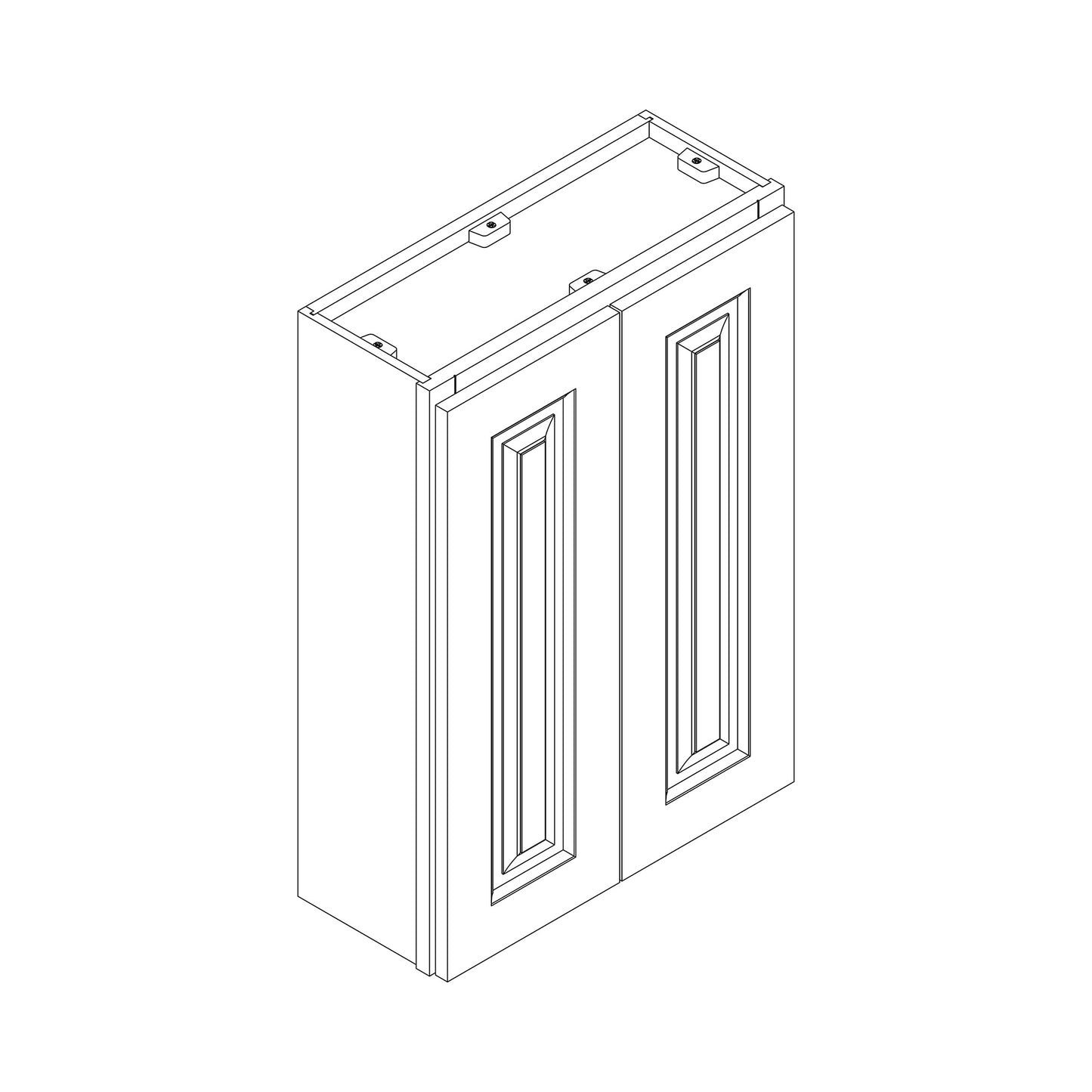 21"W x 30"H x 8"D Bathroom Wall Cabinet