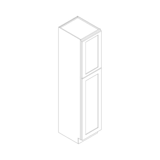 18"W x 84"H x 21"D Linen Pantry Cabinet